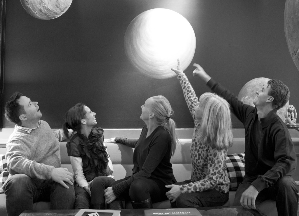 Jesper Thörn, Helen Bågeryd, Maria Håkanson, Lena Lilljestrand, Emanuel Hallklint